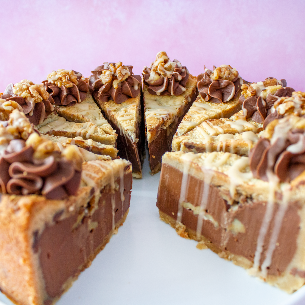 PREORDER - Full Maple & Walnut Cookie Pie - 12 Slices