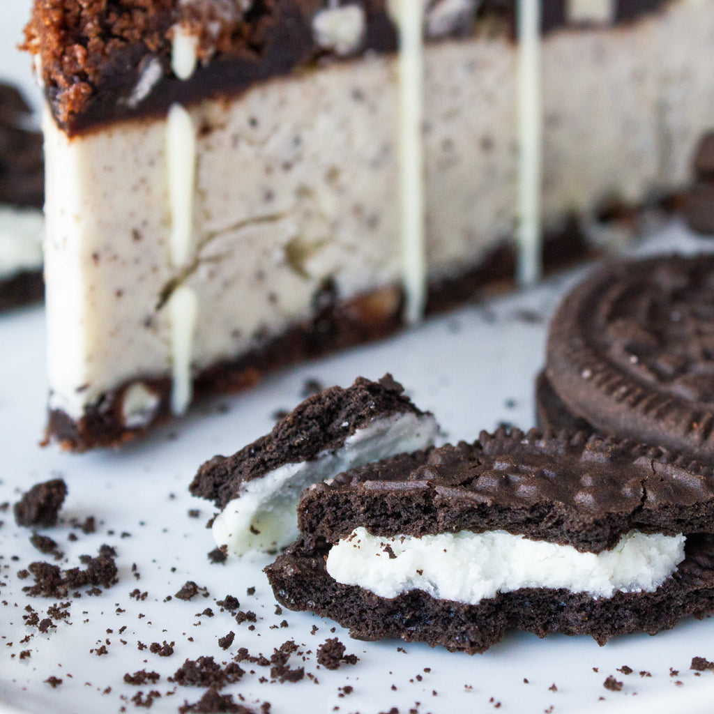 Oreo Cookie Pie Slice