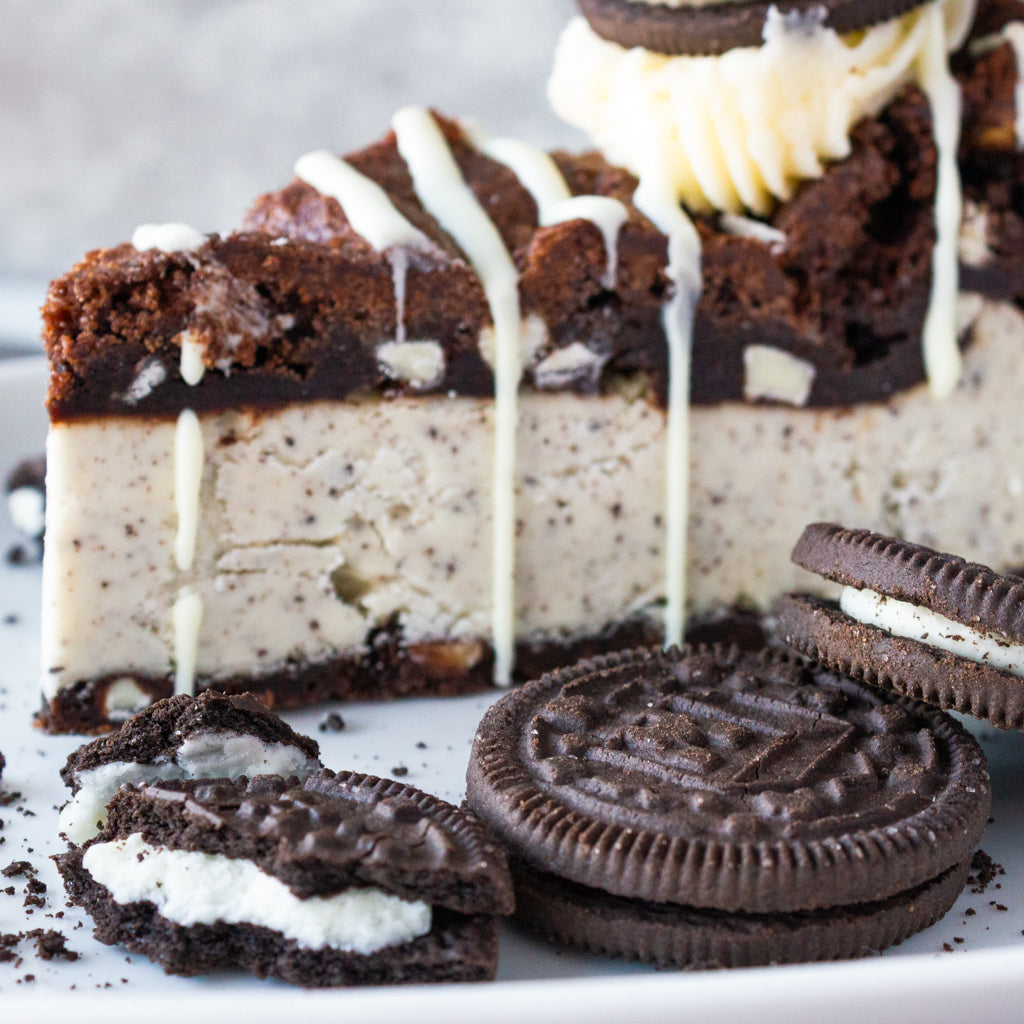 Oreo Cookie Pie Slice