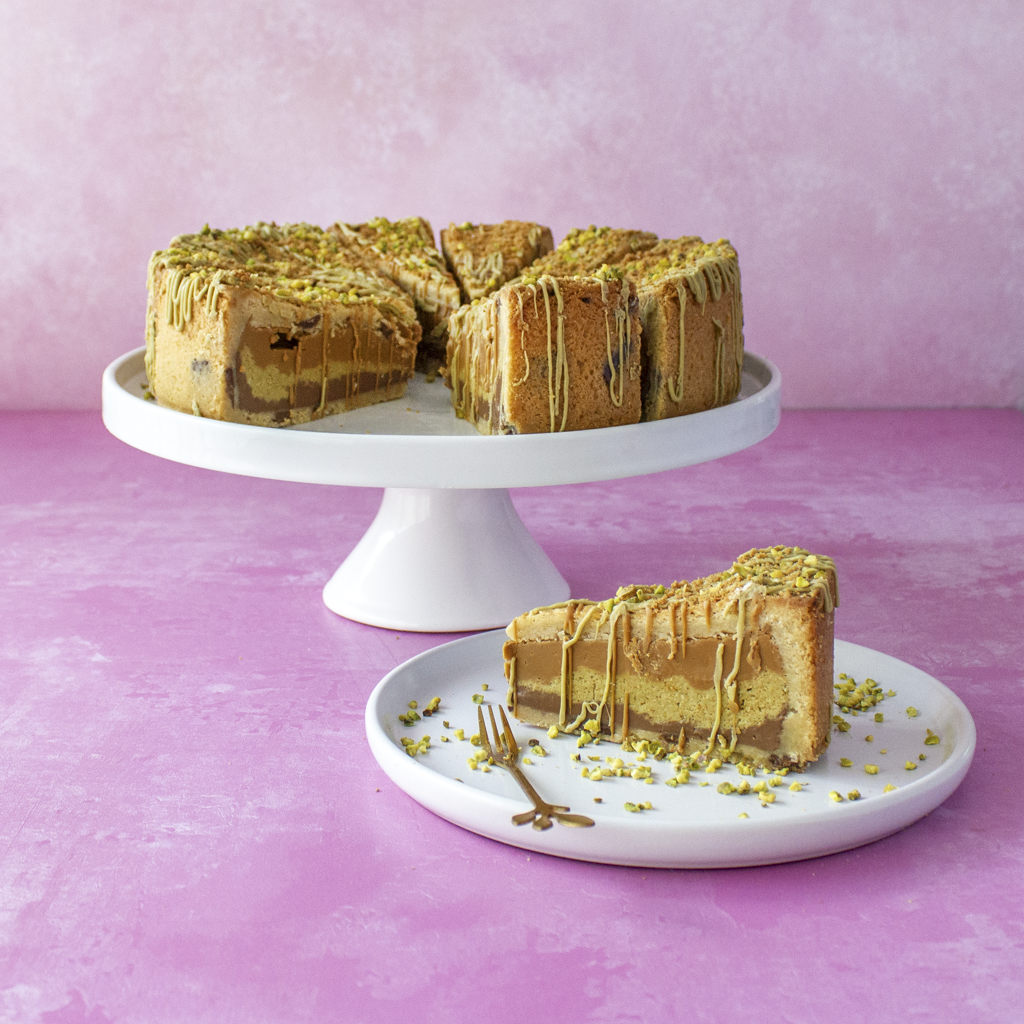 PREORDER - Full Dubai Chocolate & Biscoff Cookie Pie - 12 slices