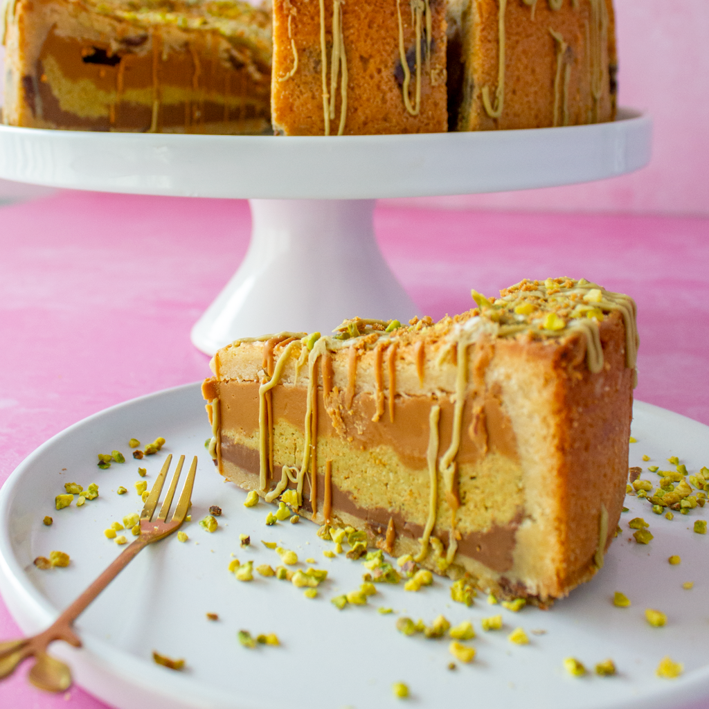 PREORDER - Full Dubai Chocolate & Biscoff Cookie Pie - 12 slices