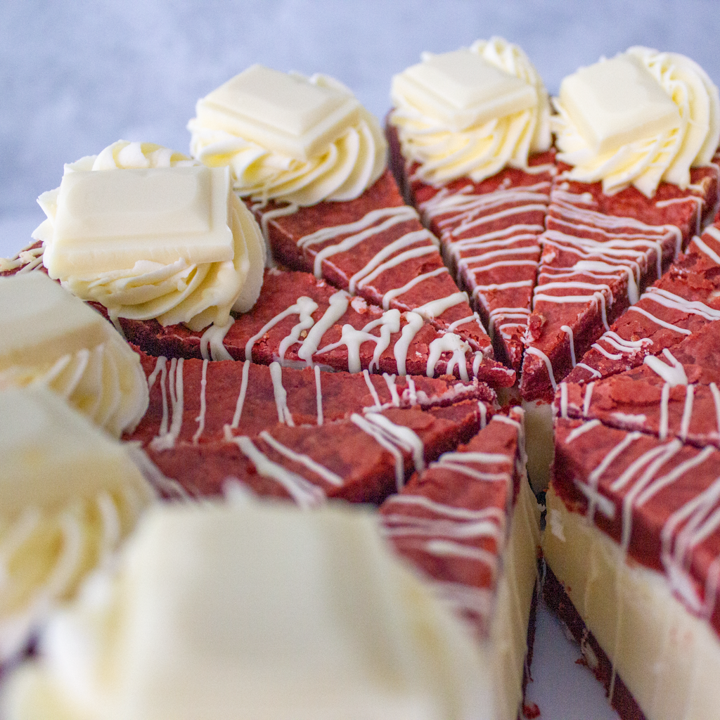 PREORDER - Full Red Velvet Cookie Pie - 12 Slices