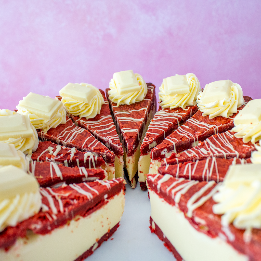 PREORDER - Full Red Velvet Cookie Pie - 12 Slices