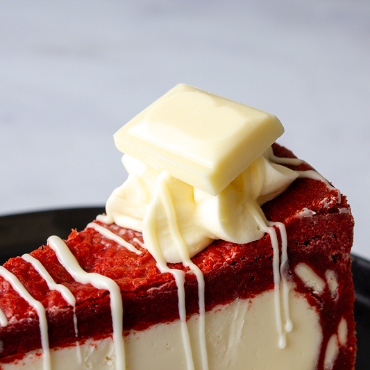 Full Red Velvet Cookie Pie - 12 Slices
