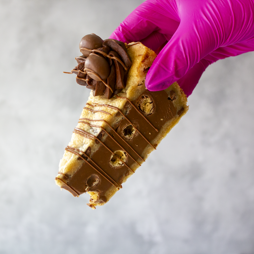 Malteser Cookie Pie Slice