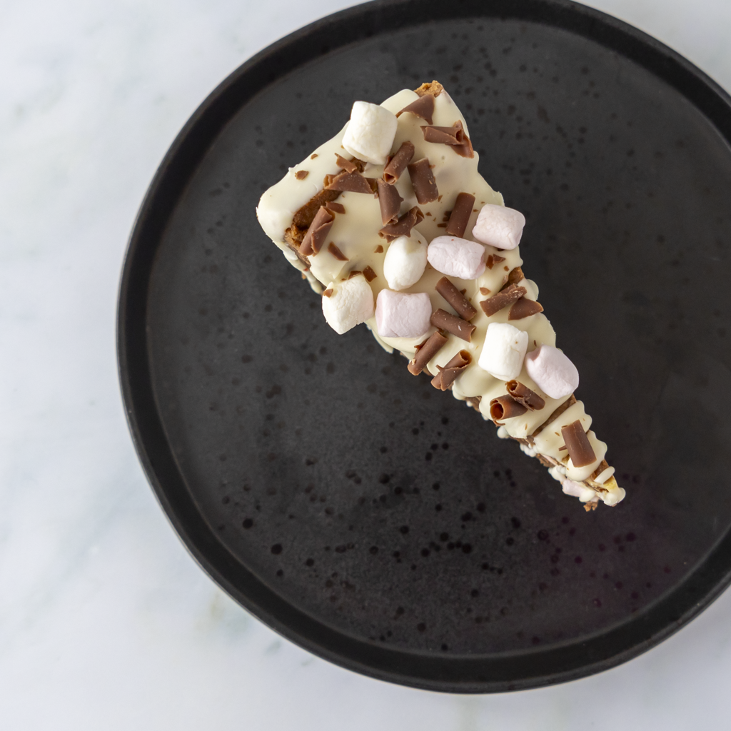 S'mores Cookie Pie Slice