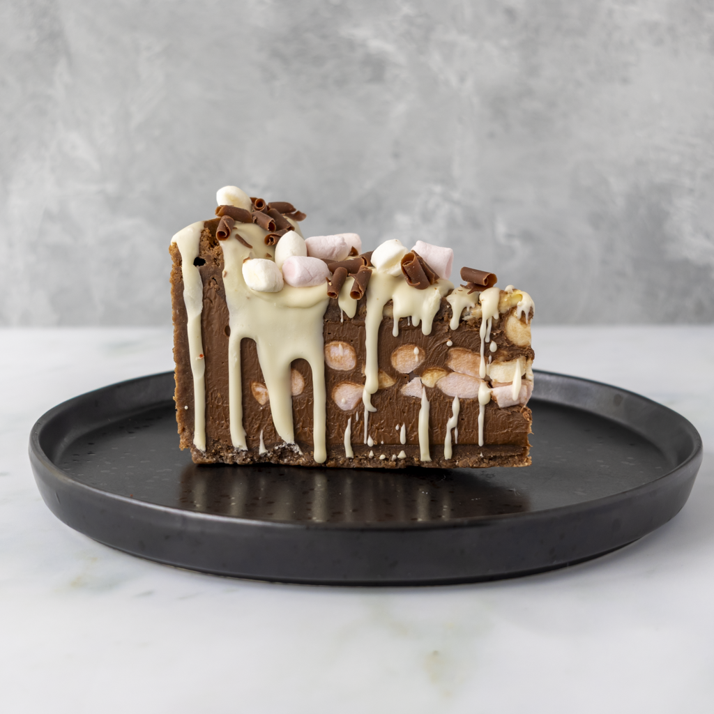 S'mores Cookie Pie Slice