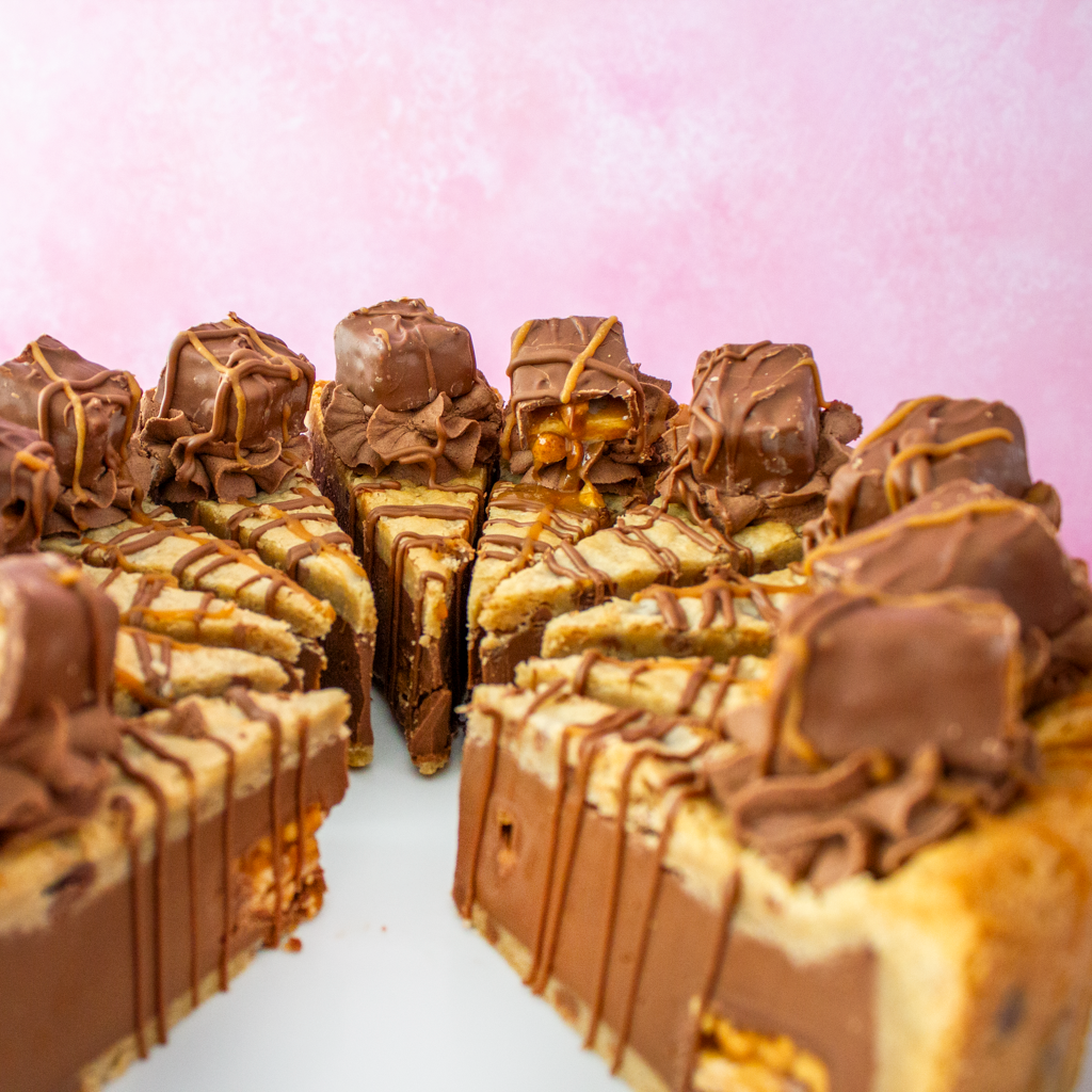 PREORDER - Full Snickers Cookie Pie - 12 Slices