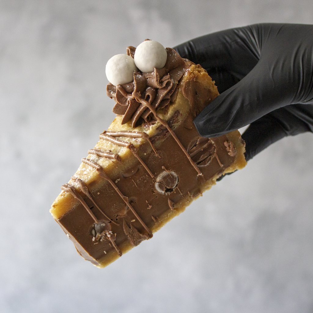 Snowball Cookie Pie Slice