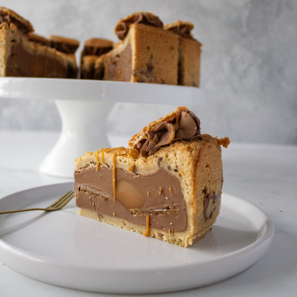 PREORDER - Full Stroopwafel Cookie Pie - 12 slices