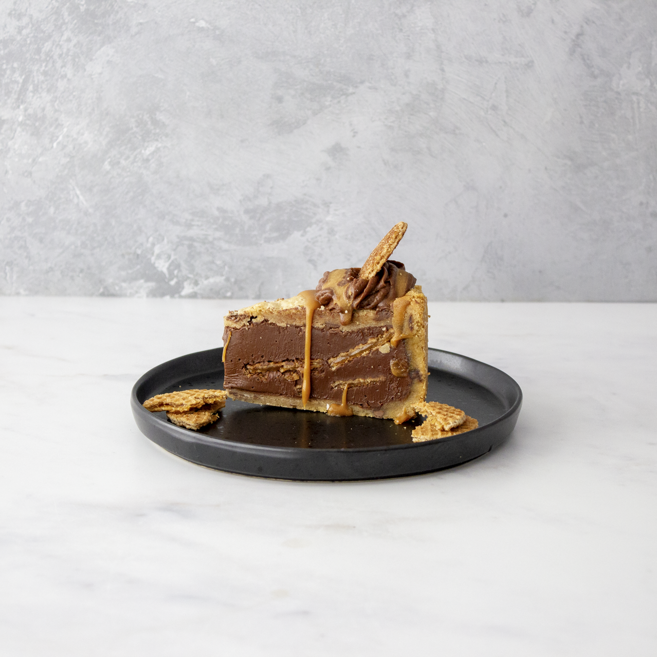 PREORDER - Full Stroopwafel Cookie Pie - 12 slices