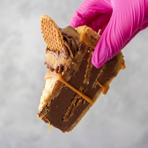 PREORDER - Full Stroopwafel Cookie Pie - 12 slices