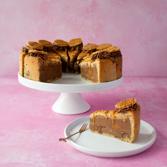 PREORDER - Full Stroopwafel Cookie Pie - 12 slices