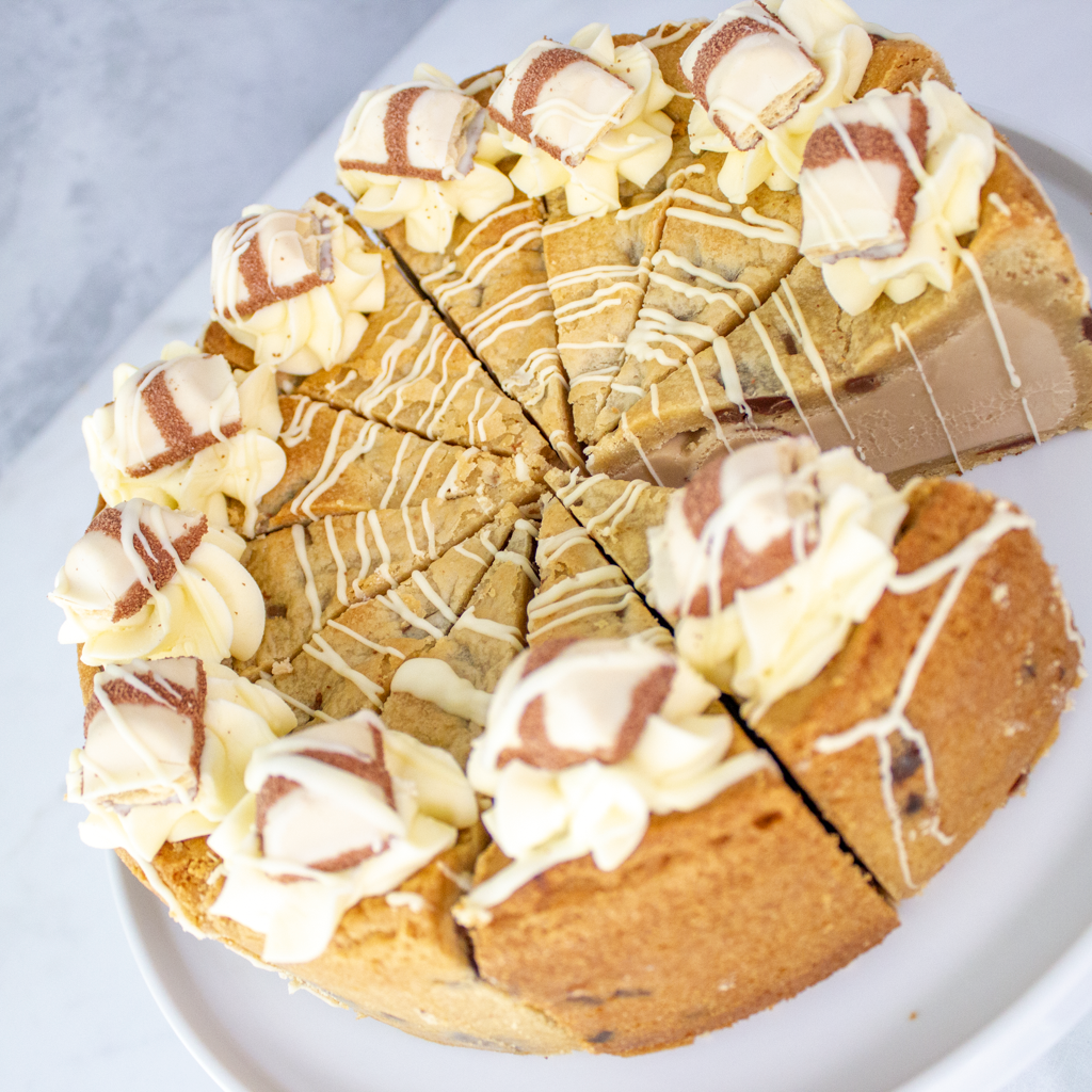 PREORDER - Full White Bueno Cookie Pie - 12 Slices