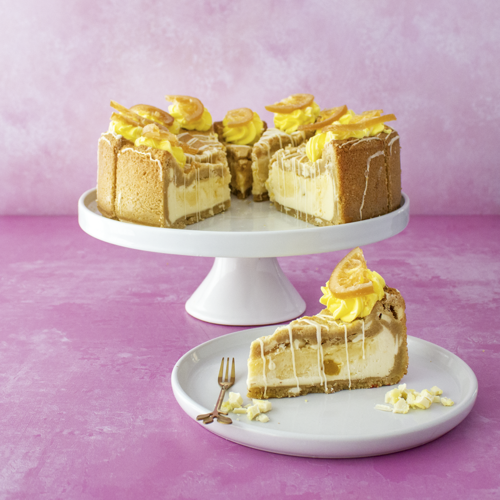 PREORDER - Full White Chocolate & Lemon Cookie Pie - 12 slices