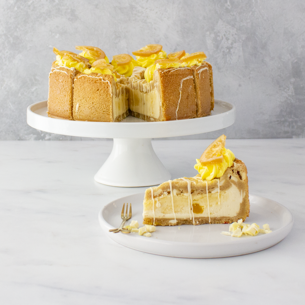 PREORDER - Full White Chocolate & Lemon Cookie Pie - 12 slices