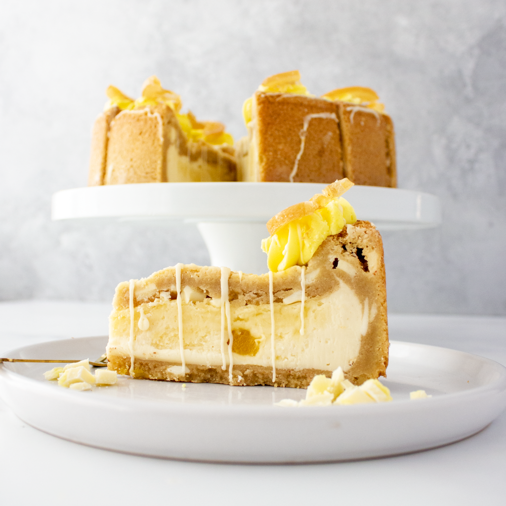 PREORDER - Full White Chocolate & Lemon Cookie Pie - 12 slices