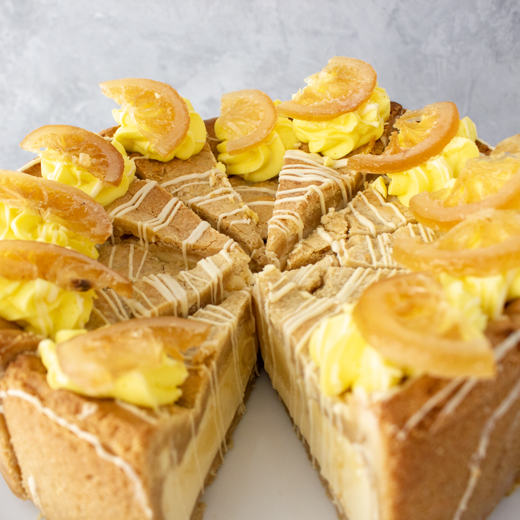 PREORDER - Full White Chocolate & Lemon Cookie Pie - 12 slices