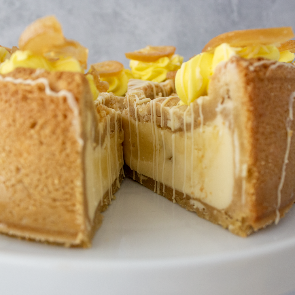 PREORDER - Full White Chocolate & Lemon Cookie Pie - 12 slices