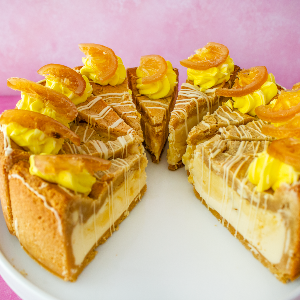 PREORDER - Full White Chocolate & Lemon Cookie Pie - 12 slices