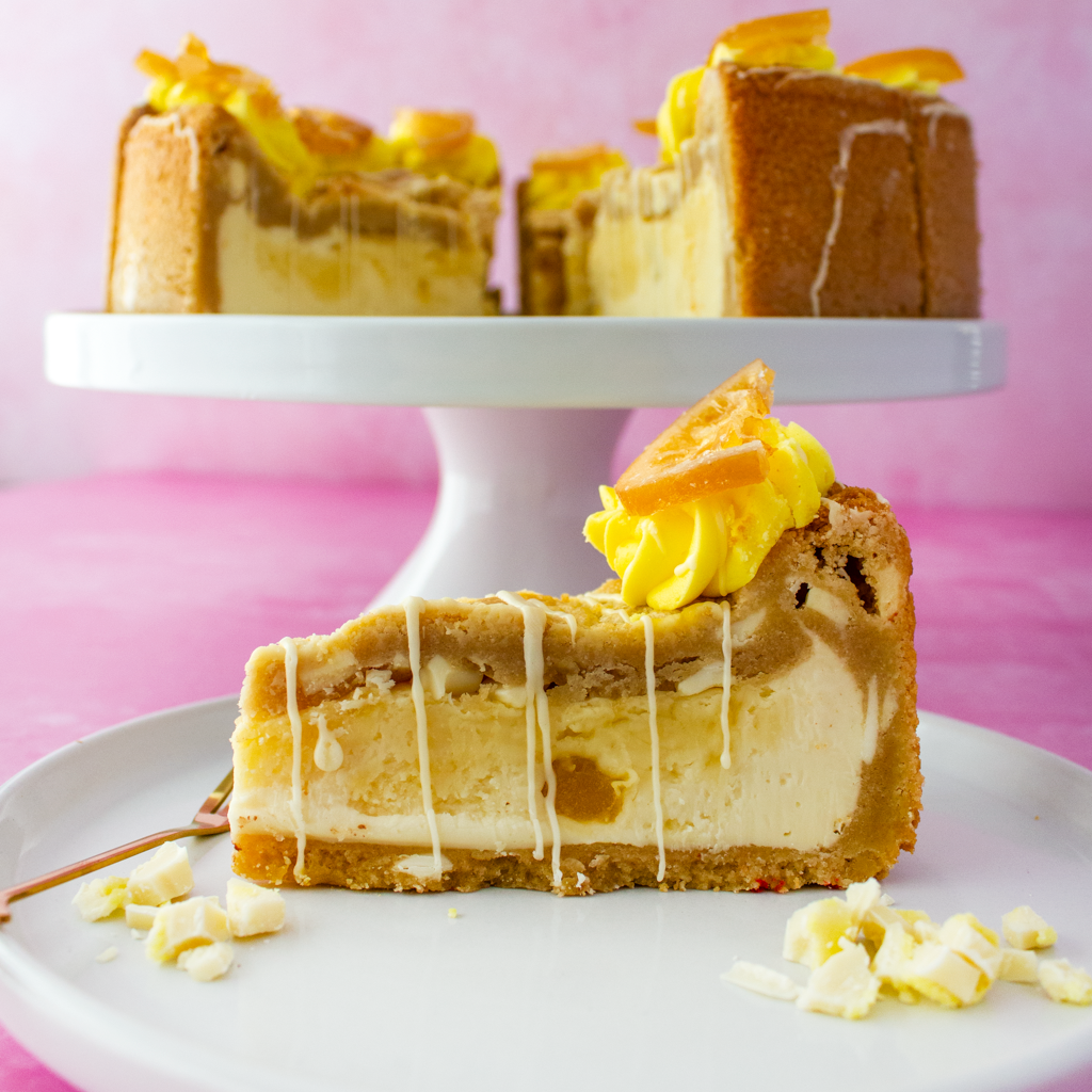 PREORDER - Full White Chocolate & Lemon Cookie Pie - 12 slices