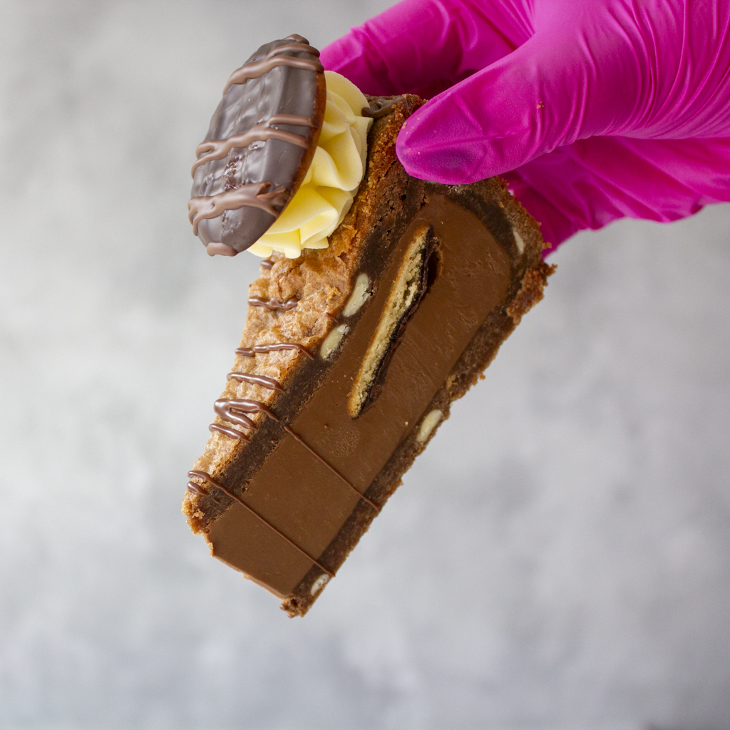 PREORDER - Full Jaffa Cake Cookie Pie - 12 Slices