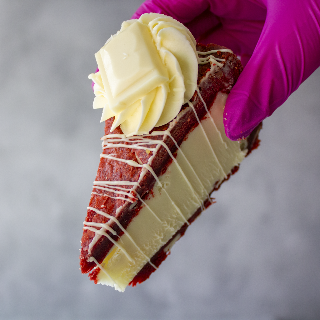 PREORDER - Full Red Velvet Cookie Pie - 12 Slices