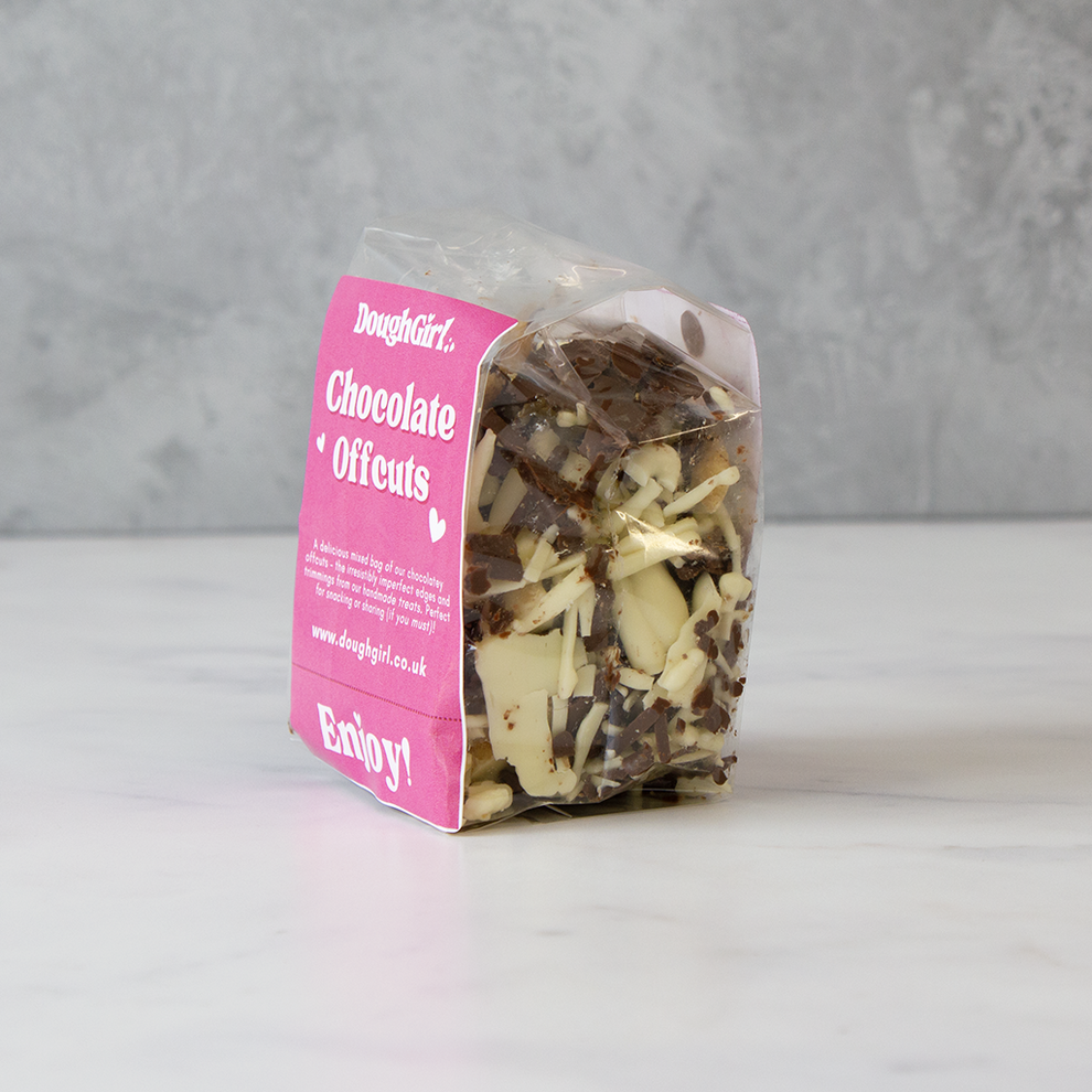 Offcuts Chocolate Offcuts Bag | DoughGirl Cookie & Cookie Pie Trimmings