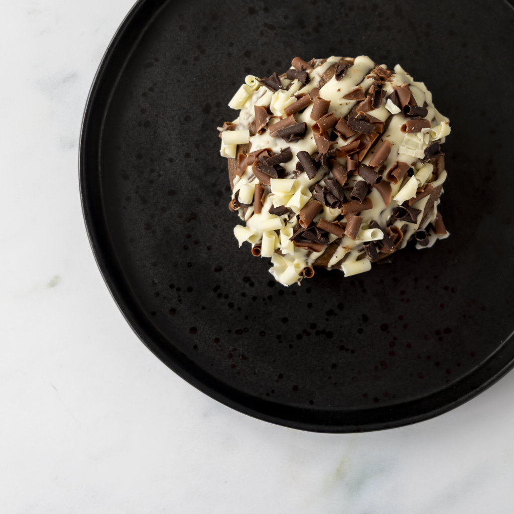 Triple Chocolate Stuffed Deluxe Cookie