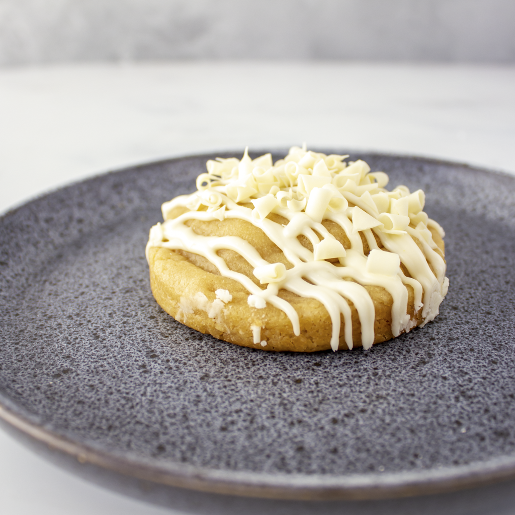 Stuffed Lemon & White Chocolate Deluxe Cookie