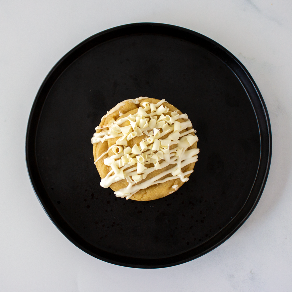 Lemon & White Chocolate Stuffed Deluxe Cookie