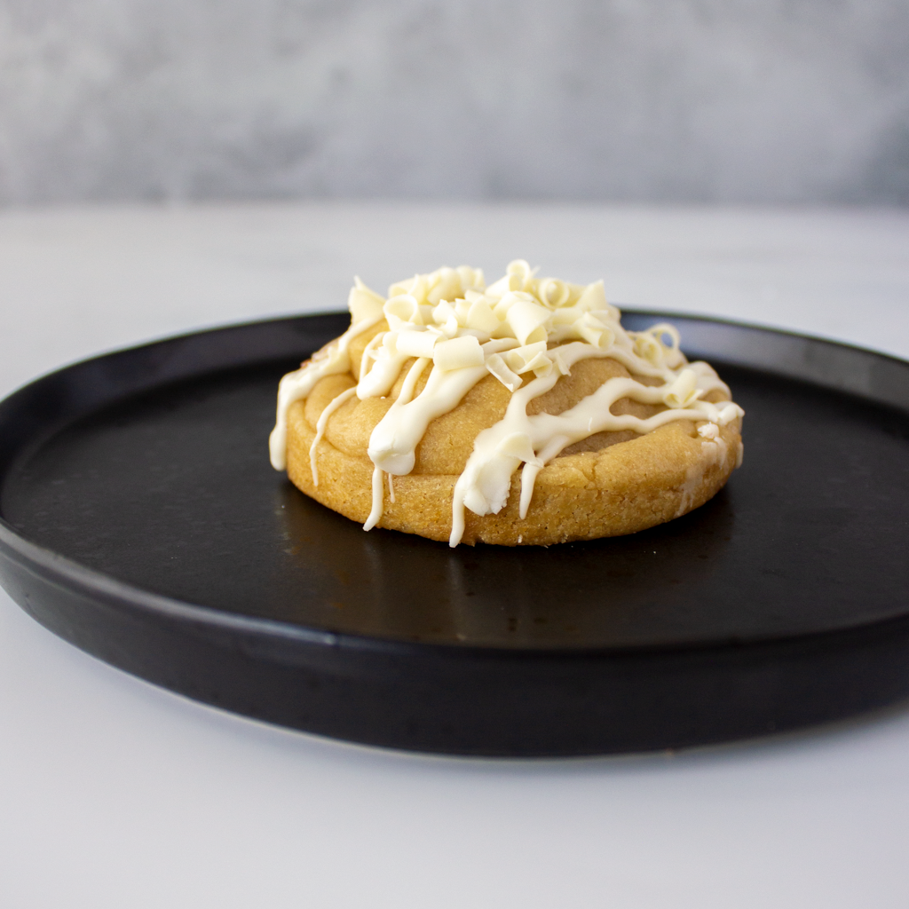 Lemon & White Chocolate Stuffed Deluxe Cookie