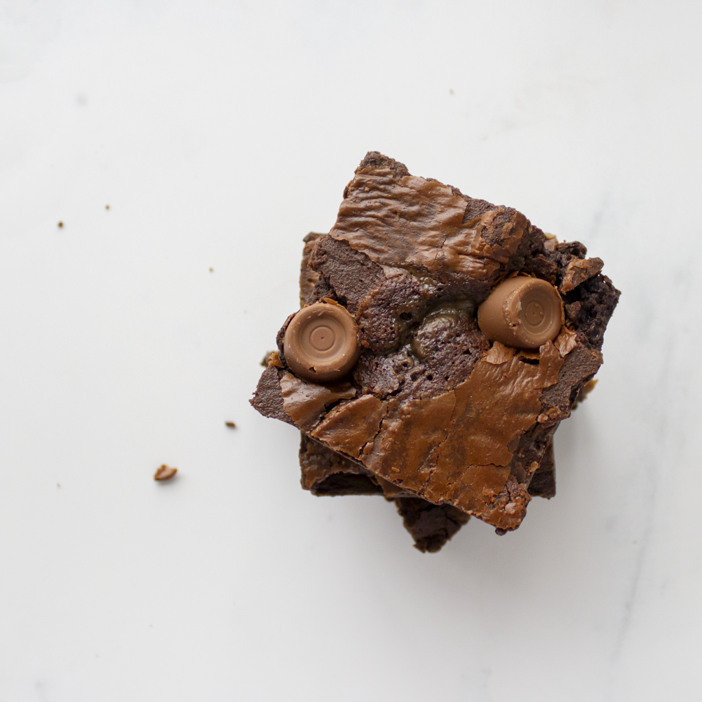 Rolo Brownie Slab