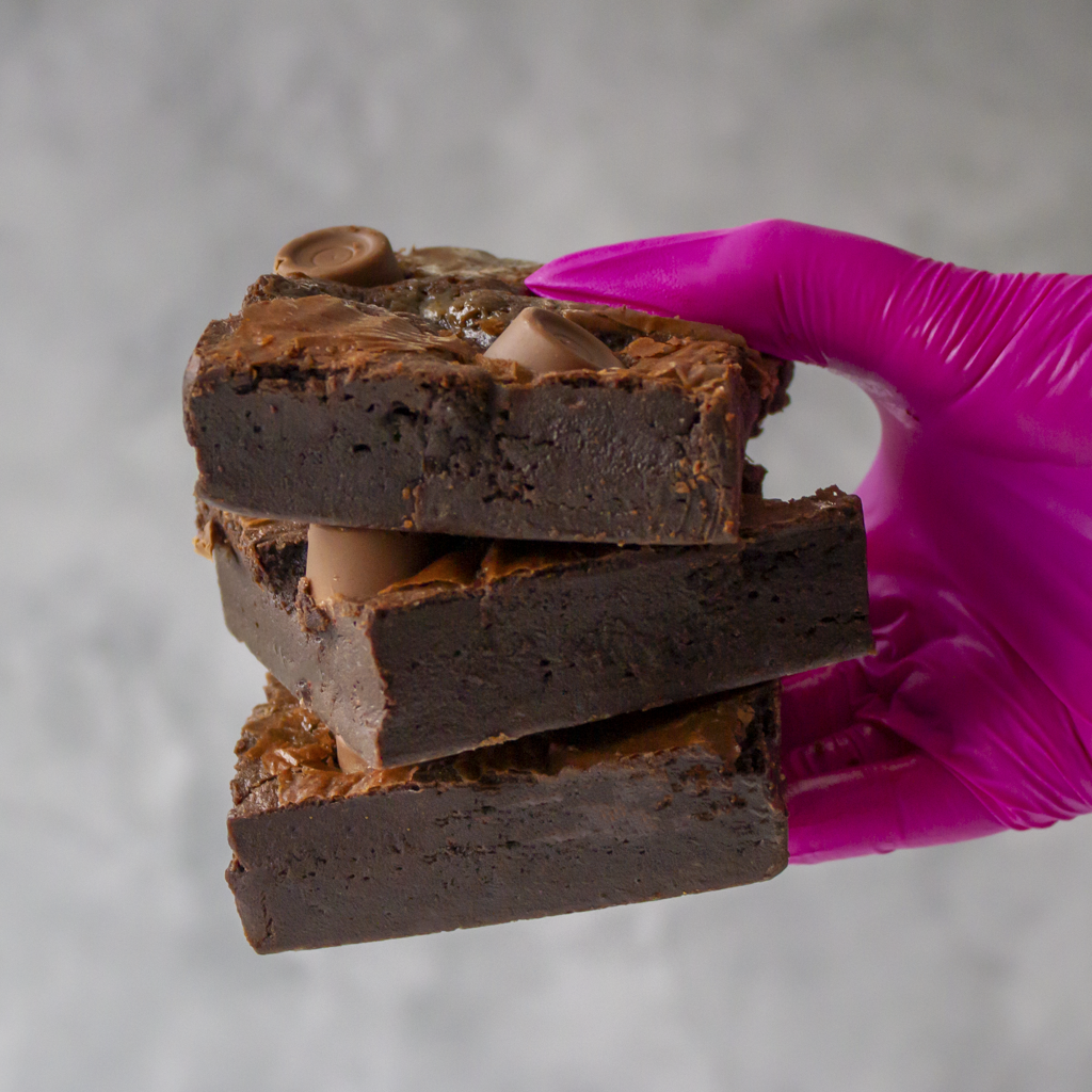 Rolo Brownie Slab