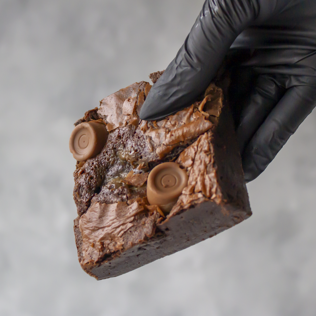 Rolo Brownie Slab