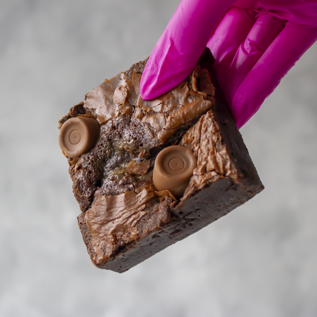 Rolo Brownie Slab