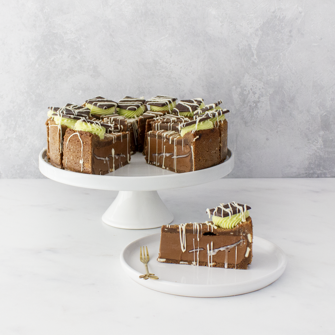 PREORDER - Full After Eight Cookie Pie - 12 Slices