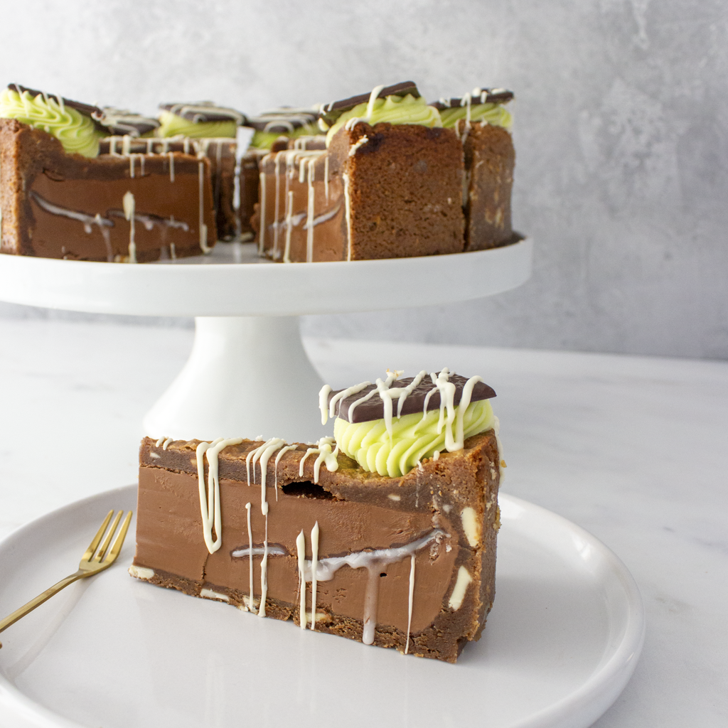 PREORDER - Full After Eight Cookie Pie - 12 Slices