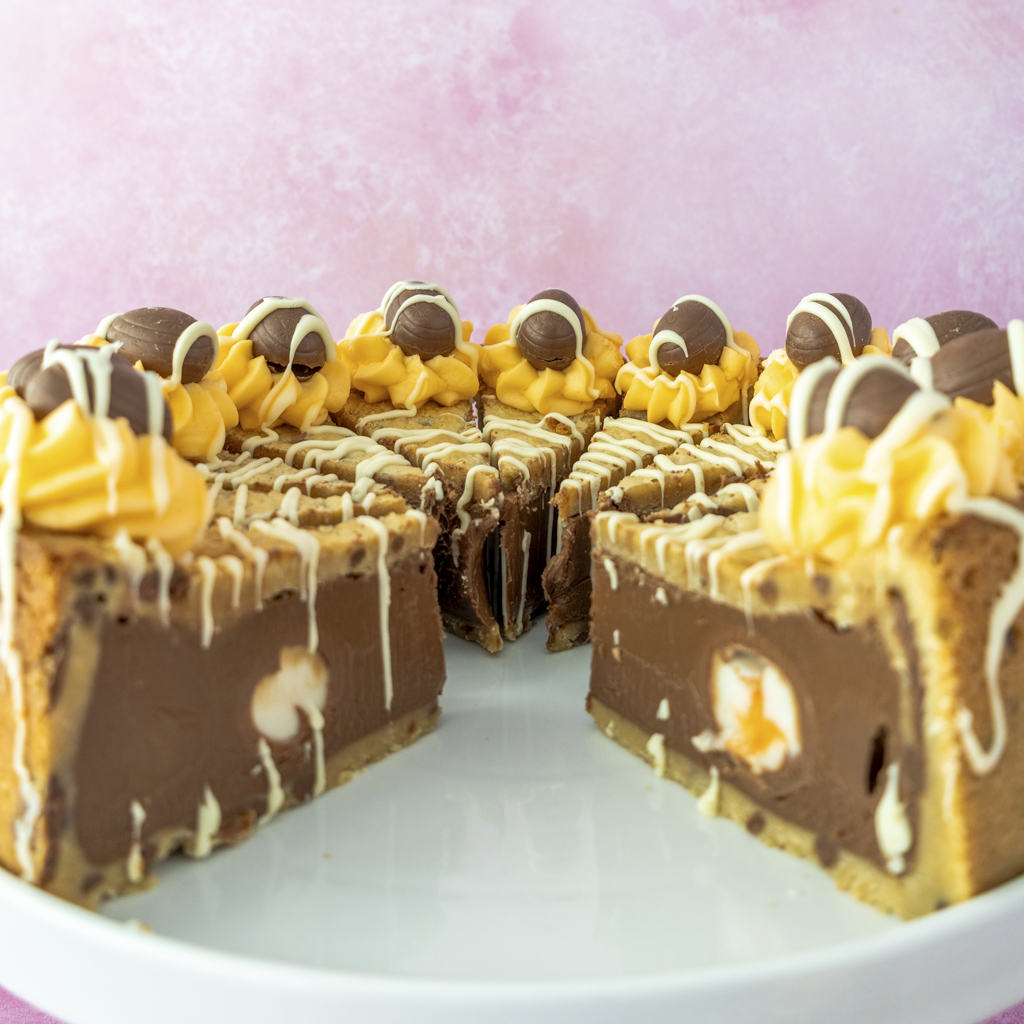 PRE-ORDER - Full Cookie Pie Slice with Creme Egg - 12 Slices