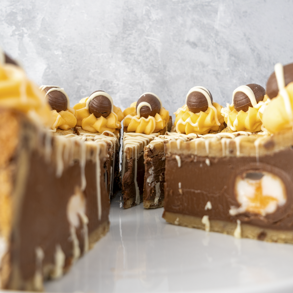 PRE-ORDER - Full Cookie Pie Slice with Creme Egg - 12 Slices