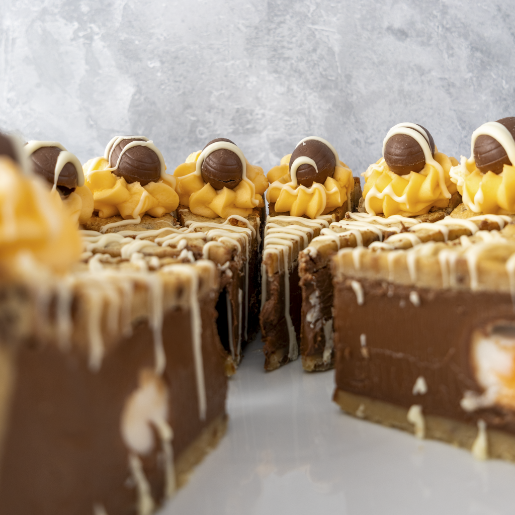 PRE-ORDER - Full Cookie Pie Slice with Creme Egg - 12 Slices