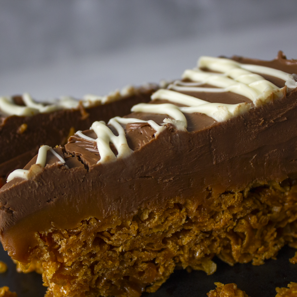 Cornflake Millionaire Pie Slice