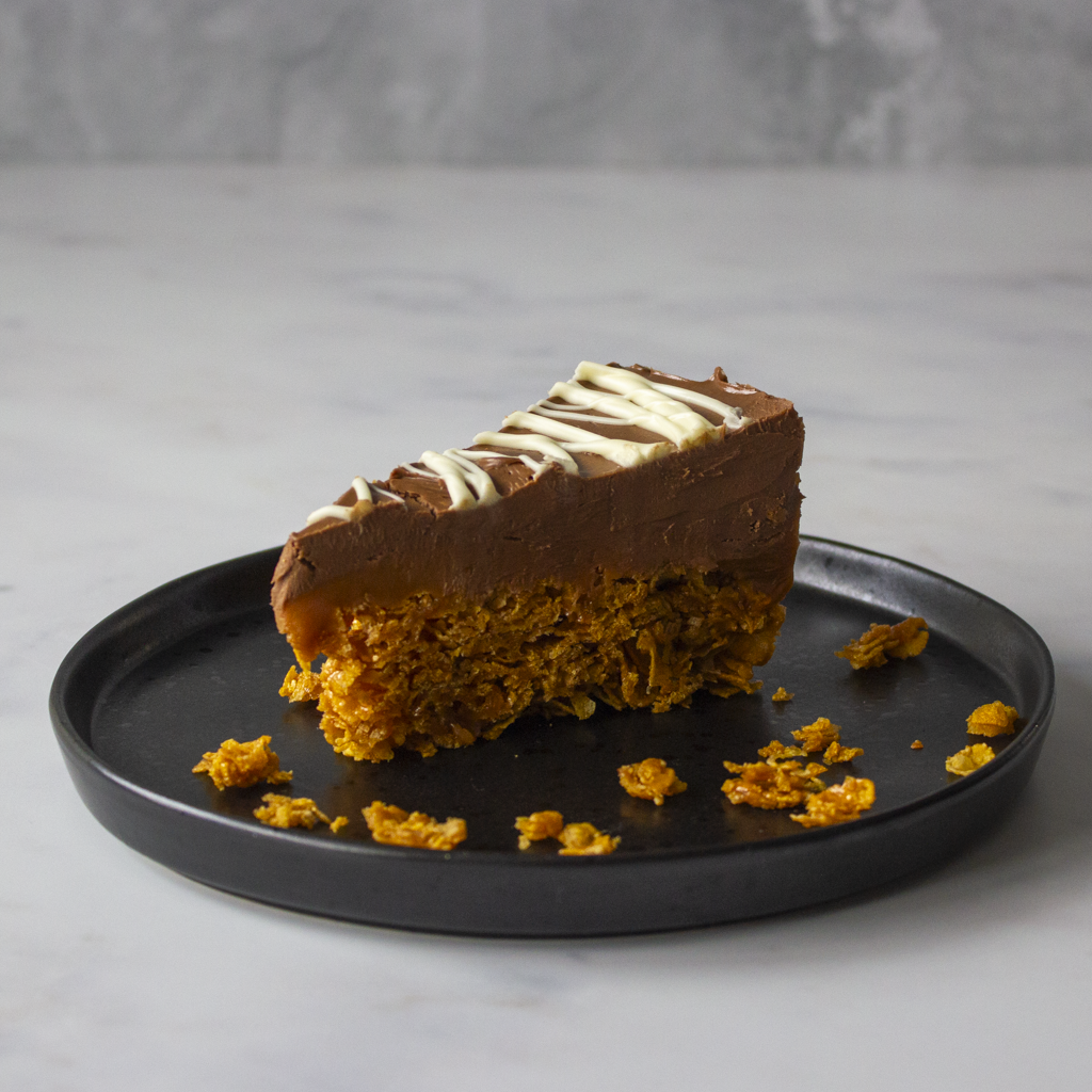 Cornflake Millionaire Pie Slice
