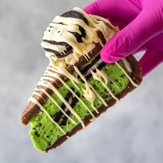 Midnight Monster Cookies 'n Cream Pie Slice