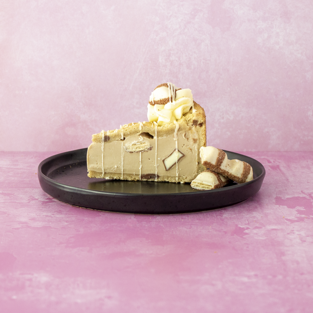 White Bueno Cookie Pie Slice