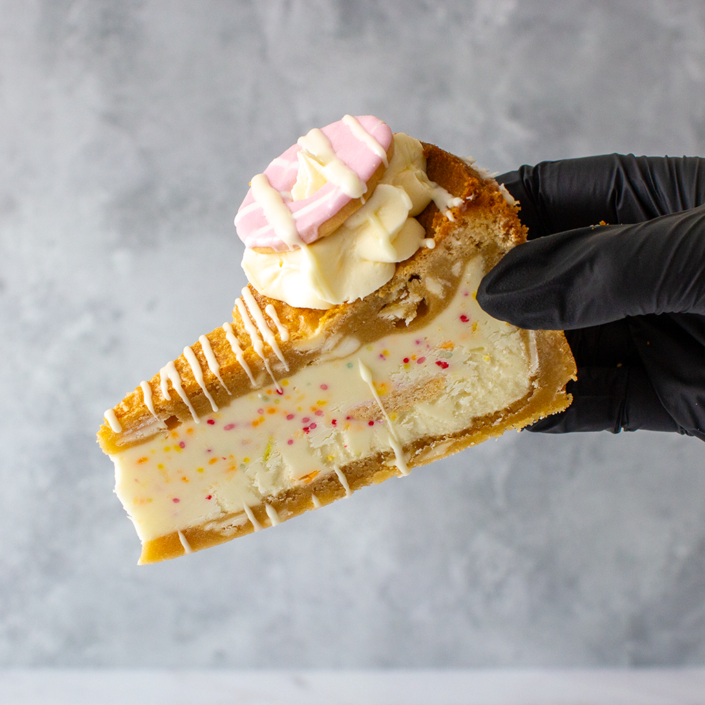 Party Popper Cookie Pie Slice