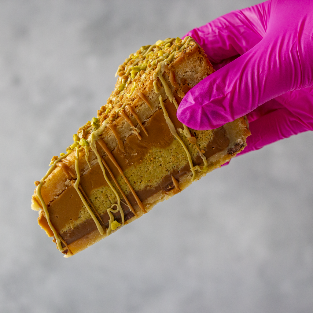 PREORDER - Full Dubai Chocolate & Biscoff Cookie Pie - 12 slices