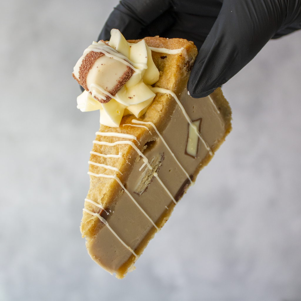 White Bueno Cookie Pie Slice