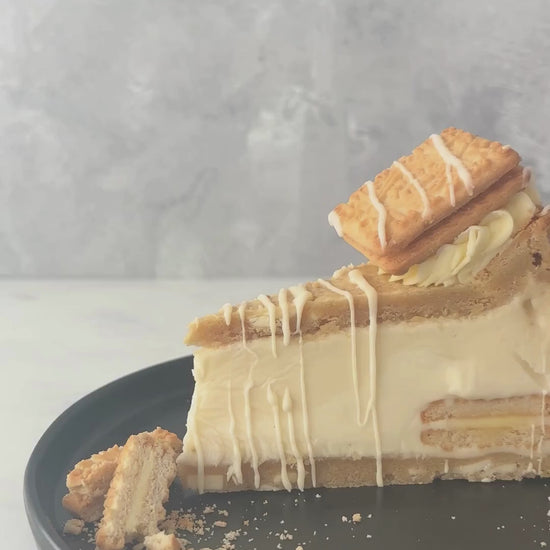 Custard Cream Dream Cookie Pie by DoughGirl UK