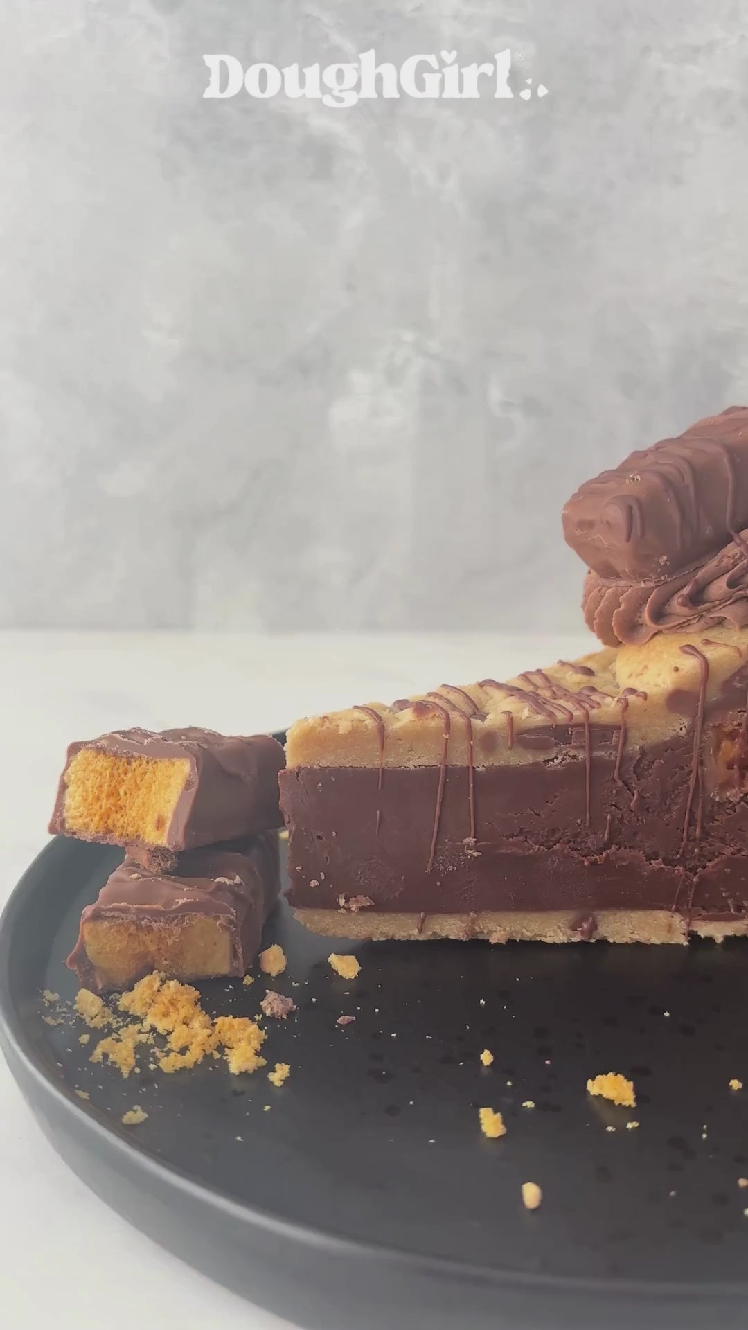 Crunchie Cookie Pie Slice by DoughGirl